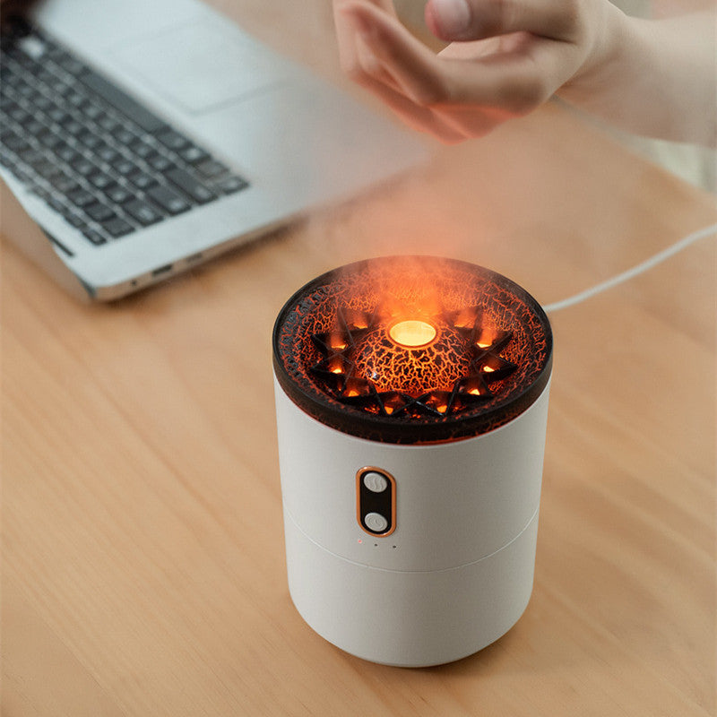 Volcanic Flame Night Lamp