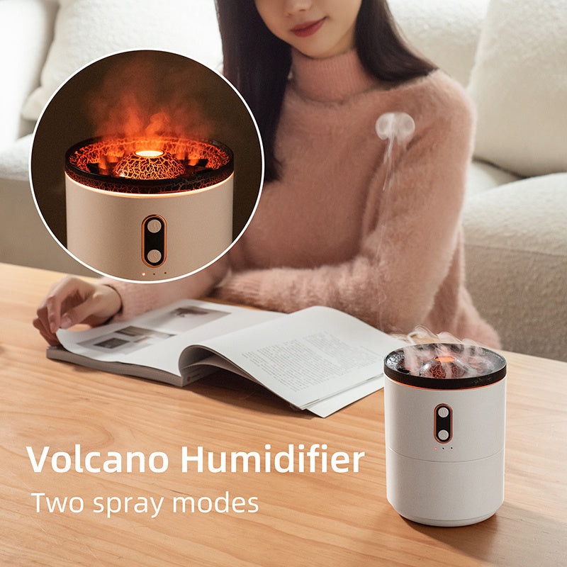 Volcanic Flame Night Lamp