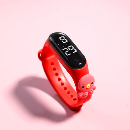 LED Electronic Watch Student Cute Doll Luminous
