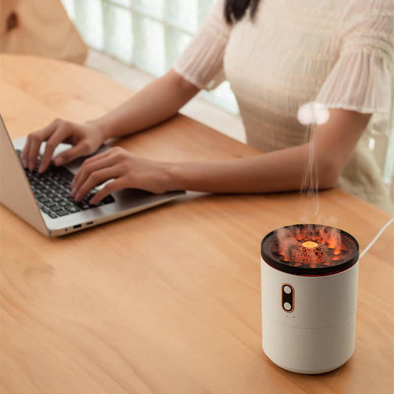 Volcanic Flame Night Lamp