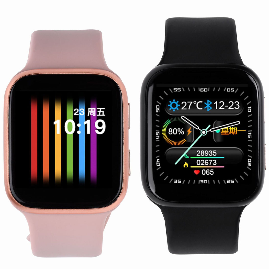 Smart Bracelet Full Screen Touch Heart Rate Music Bluetooth Call