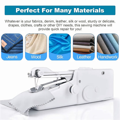 Portable Mini Stitch Machine Stitch Any Time in Anywhere