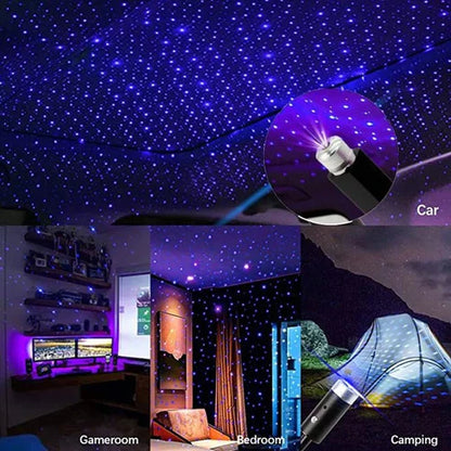 luxury Car Premium Star Decoration Light